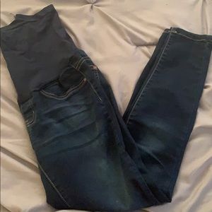 Blue Savvy Maternity Skinny Jeans
